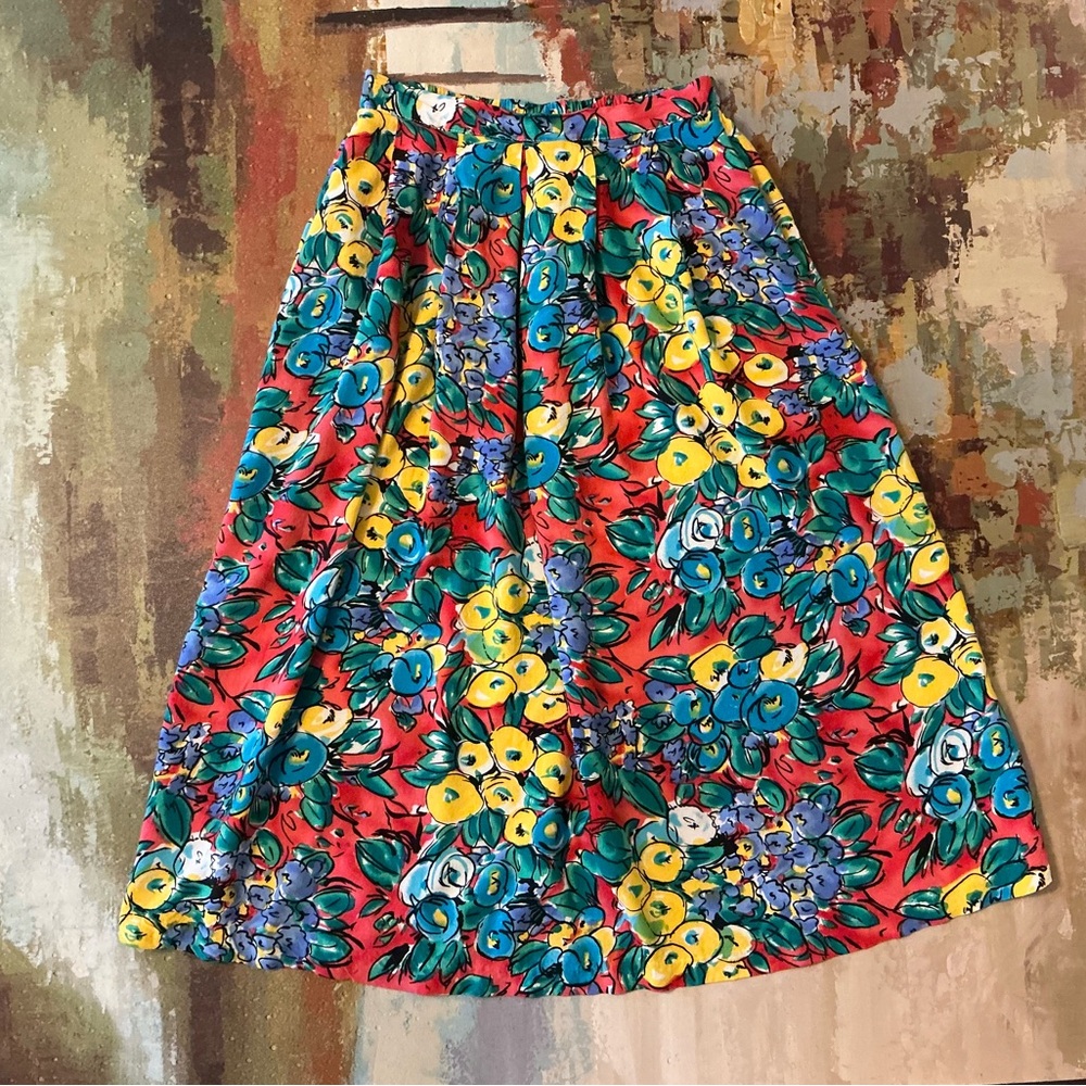 WOODWARD’S - Vintage Floral Skirt
